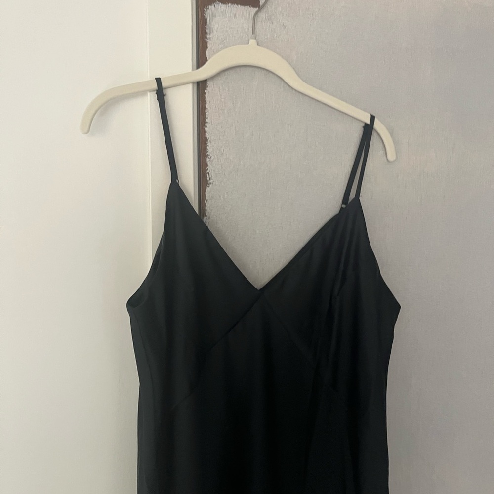 TARGET Black Silk Dress - Picture 2 of 3